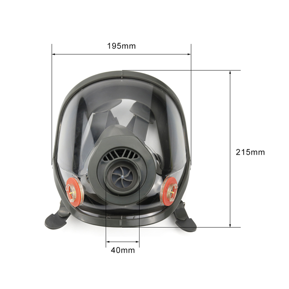 3 Interface Chemical Full Face - Dust Mask Construction review and price