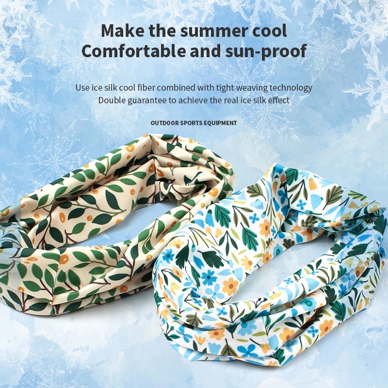 Kids Cooling Ice Silk Neck Gai - Kids Face Mask review and price