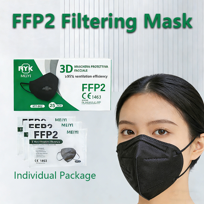 25/50PCS FFP2 CE Masks Safety  - Anti Pollution Mask review and price