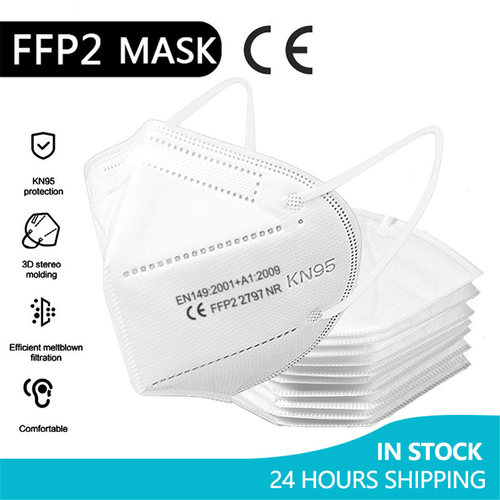 10-100Pieces ffp2mask CE Masca - Disposable Surgical Mask review and price